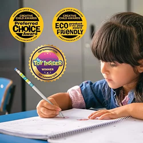 Smencils Scented Graphite HB #2 Pencils (10-Pack) | Recycled Newspaper, 2-Year Scent Life thumbnail 7