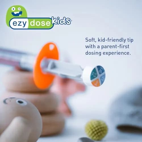 EZY DOSE Kids Oral Syringe & Medicine Dispenser 10 mL (0.34 Fl Oz) 3-Pack | Accurate Dosing for Infants & Toddlers thumbnail 5