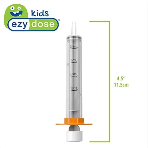 EZY DOSE Kids Oral Syringe & Medicine Dispenser 10 mL (0.34 Fl Oz) 3-Pack | Accurate Dosing for Infants & Toddlers thumbnail 2