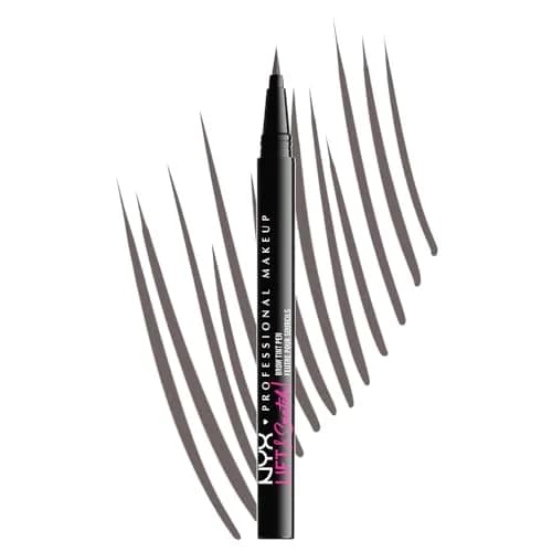 NYX PROFESSIONAL MAKEUP Lift & Snatch Eyebrow Tint Pen, Gray Black | Microbrush, 16HR Smudge-Resistant thumbnail 1