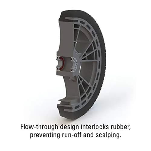 Magliner 10" Diameter Interlocked Microcellular Foam Wheel (111080) | Puncture-Resistant, Microcell Foam, 5/8" Bore thumbnail 3
