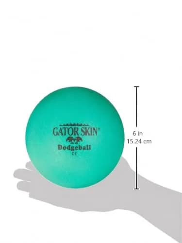 Gator Skin Foam Dodgeballs 6 Inch (156g) 6-Pack | No-Sting Fun for Kids Ages 4-8 thumbnail 8