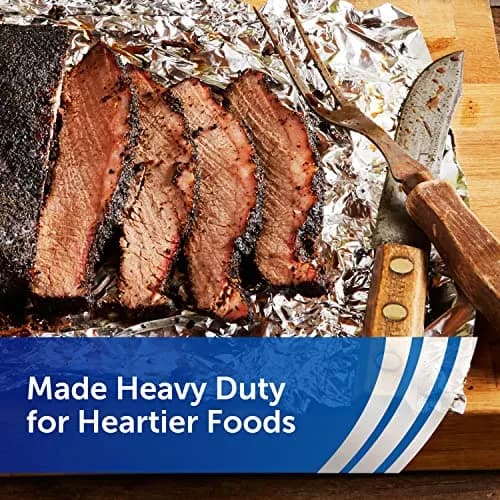 Reynolds Heavy Duty Aluminum Foil 18 Inch Width 75 Sq Ft | Food Grade Kitchen Wrap thumbnail 5