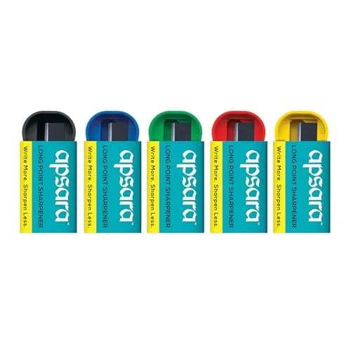 Apsara Long Point Sharpeners - Pack Of 20 | Long Tip for School & Office Use thumbnail 2