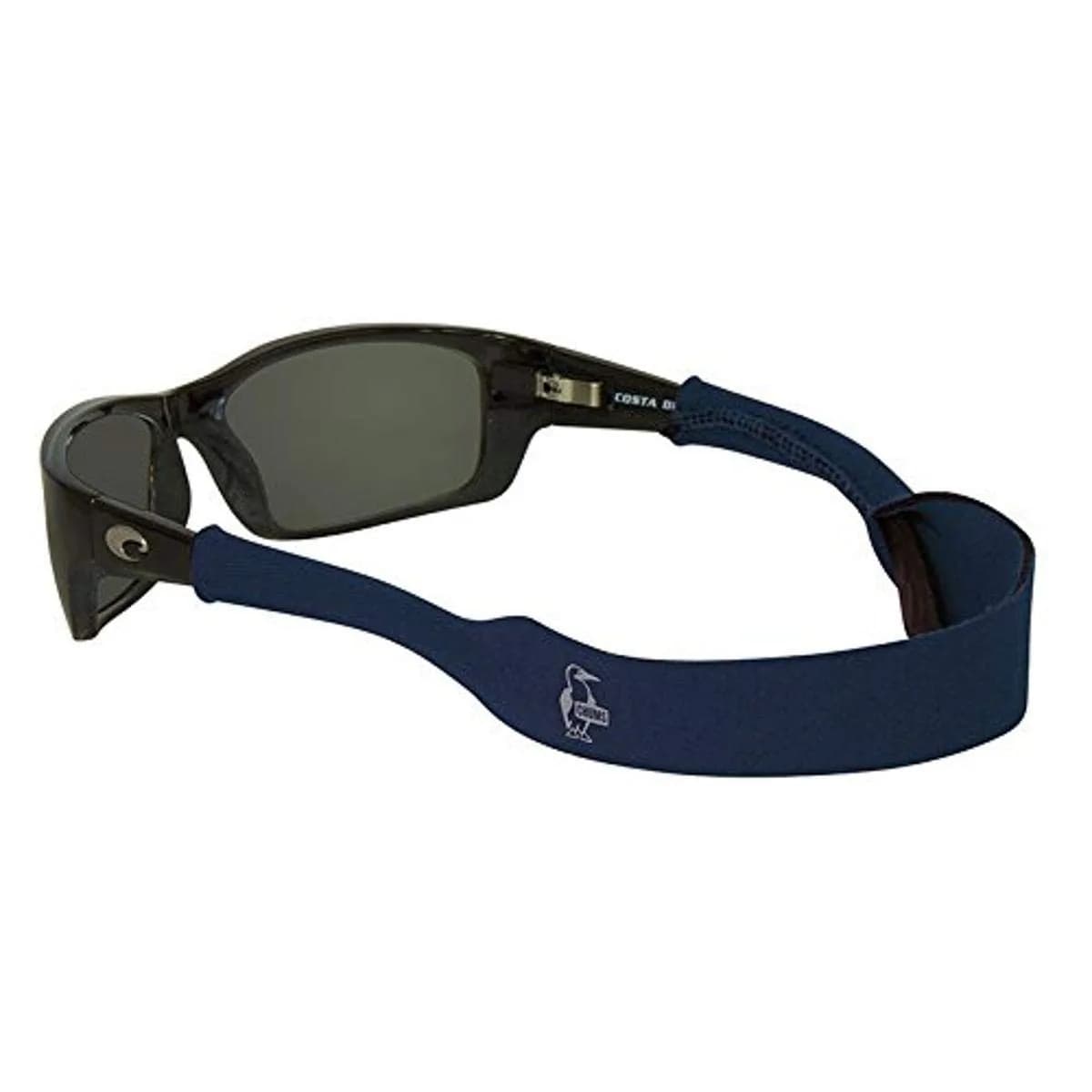 Chums Neoprene Classic Eyewear Retainer Strap - Floating Design for Large Frames, Black | 40.6 cm (16") — Navy / One Size