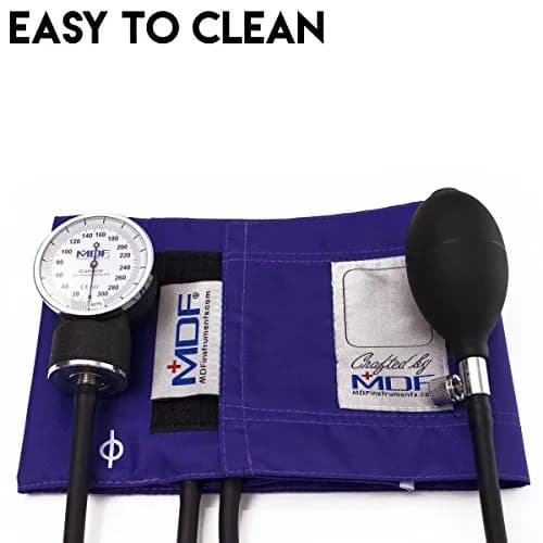 MDF Instruments Calibra Aneroid Sphygmomanometer with Adult Cuff & Carrying Case | Lifetime Calibration thumbnail 5