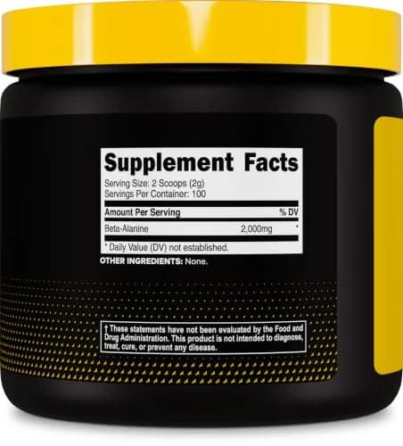 Primaforce Beta Alanine Powder 200g (7.1oz) | NSF Certified GMP Compliant Facility thumbnail 4