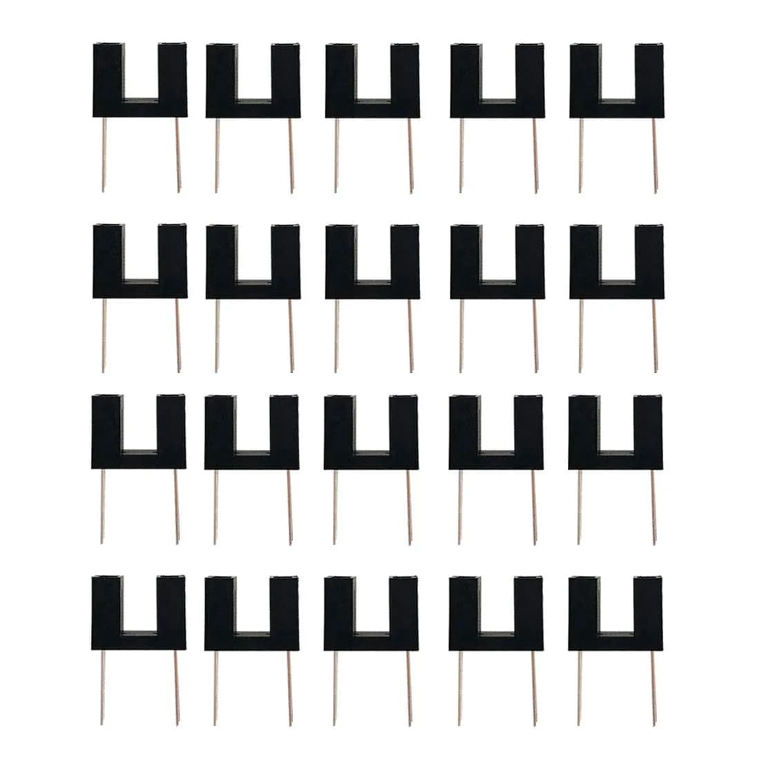 HiLetgo ITR9608-F DIP-4 Opto Photo Interrupter Optical Sensor, 20 pcs | Normally Open, 20A - main product image