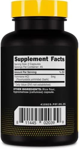 Primaforce Yohimbine HCl 2.5mg | Supports weight loss & sexual wellness thumbnail 3