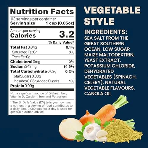 Massel Vegetable Style Bouillon Powder 2.27 kg (5.9 oz) | Certified Low FODMAP & Gluten Free thumbnail 6