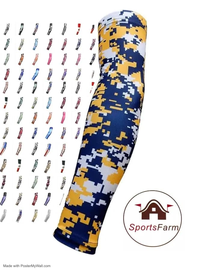 Sports Farm Moisture Wicking Compression Arm Sleeve | Perfect for Sports & Indian Climate Support thumbnail 8