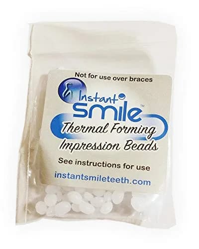 Instant Smile Billy Bob Replacement Thermal Adhesive Fitting Beads for Fake Teeth, 8 Count (0.23 kg) | Bonding Adhesive thumbnail 2