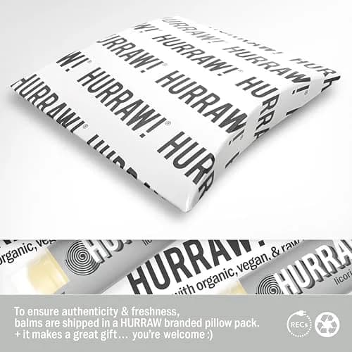 Hurraw! Licorice Lip Balm 2 Pack | Organic Vegan Cruelty-Free 4.8g thumbnail 4