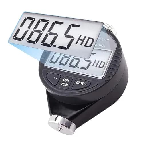 Gain Express Shore D Hardness Tester 87mm x 56mm x 25mm | Precise Digital Durometer for Rubber & Plastics thumbnail 1