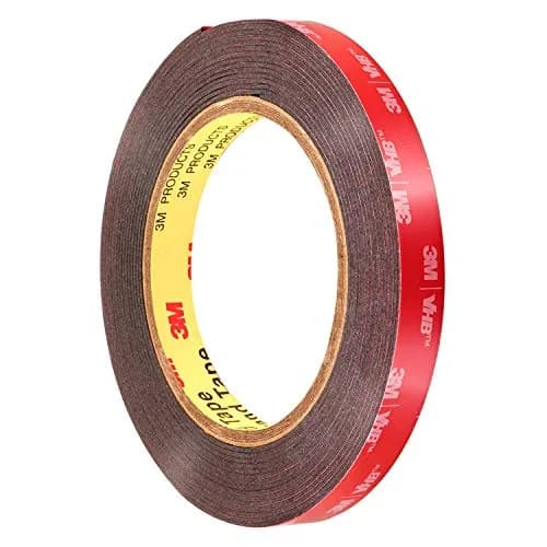 3M VHB 5952 Double-Sided Foam Tape 12mm (0.5") x 4.57m (15 Ft) Grey | Industrial Strength Acrylic Foam Tape thumbnail 1