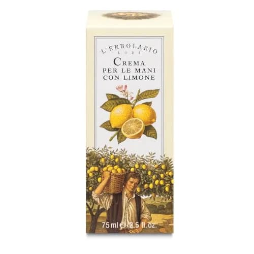 L'Erbolario Lemon Hand Cream - 2.5 oz | Hydrating, Refreshing & Protective Hand Lotion thumbnail 3