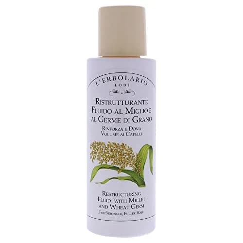 L'Erbolario Millet And Wheat Restructuring Fluid 3.3 Oz | Hair Serum For Stronger, Fuller Hair thumbnail 2