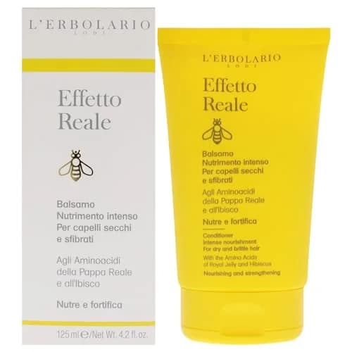 L'Erbolario Effetto Reale Intense Nourishment Conditioner - 4.2 Oz | Strengthens & Repairs Damaged Hair thumbnail 1