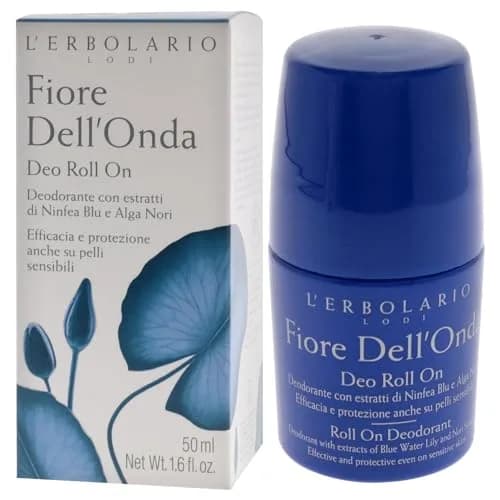 L'Erbolario Fiore Dell'Onda Roll-On Deodorant 1.7 oz | Floral Scent with Natural Ingredients for All Skin Types thumbnail 4