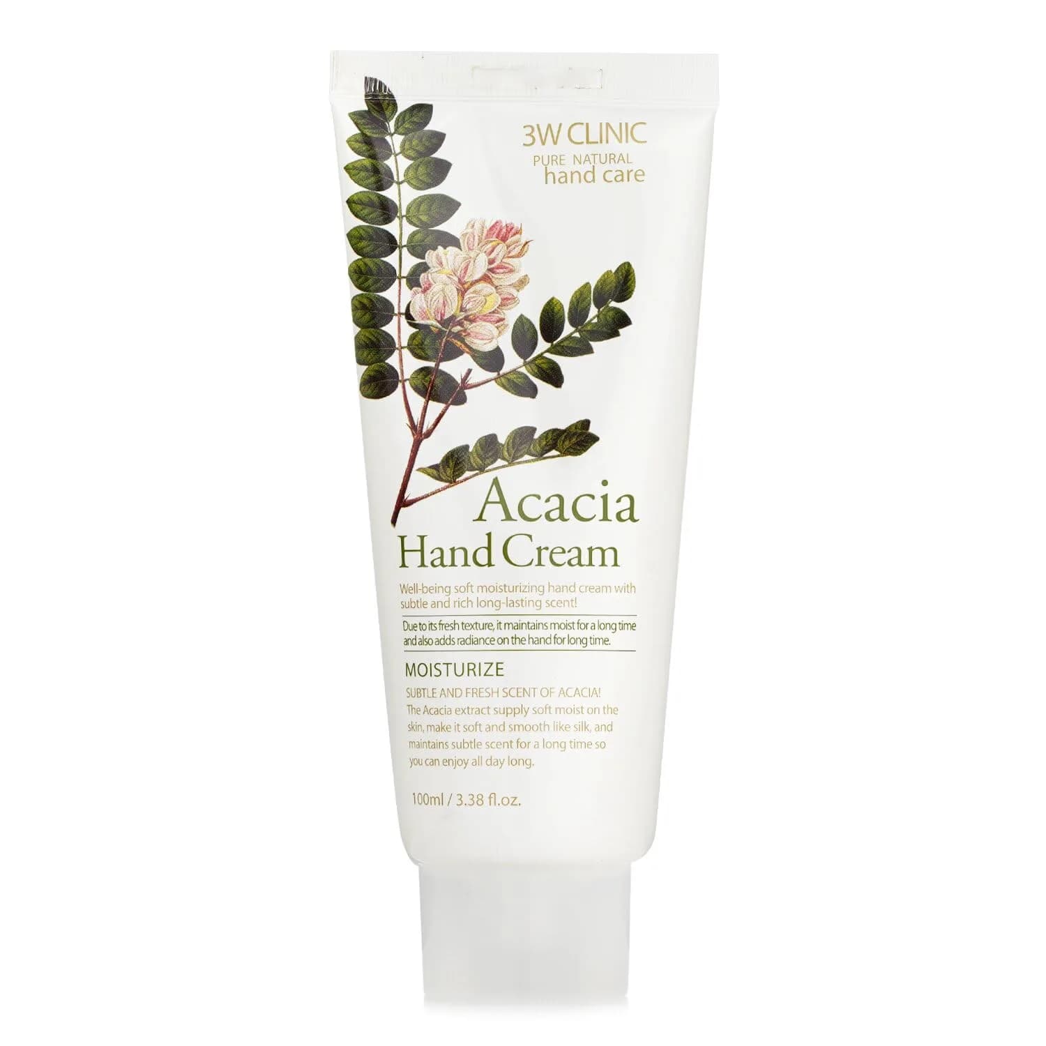 3W Clinic Hand Cream Collagen 100ml (3.38 Fl Oz) | Hydrating & Nutritional Benefits — Acacia