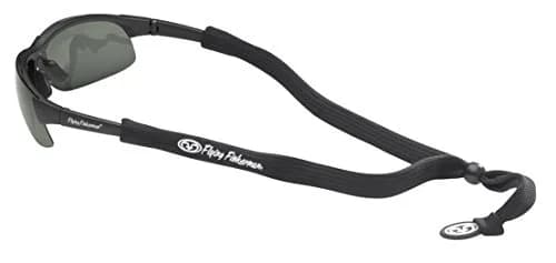 Flying Fisherman Cloth Retainer, Black | Soft, Adjustable Eyewear Strap Fits Most thumbnail 2