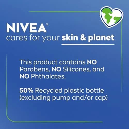 NIVEA Sheer Hydration Skin Firming Body Lotion with Q10 & Vitamin C, 500ml (16.9 Fl Oz) Pack of 3 thumbnail 6