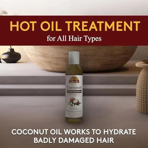 OKAY Coconut Hot Oil Treatment 177ml (6 Fl Oz) | Deeply Penetrating Hair Mask for All Hair Types thumbnail 6
