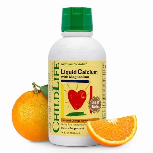 ChildLife Essentials Liquid Calcium for Kids with VIT D & Magnesium 16 oz | Supports Healthy Bone Growth & Development thumbnail 1