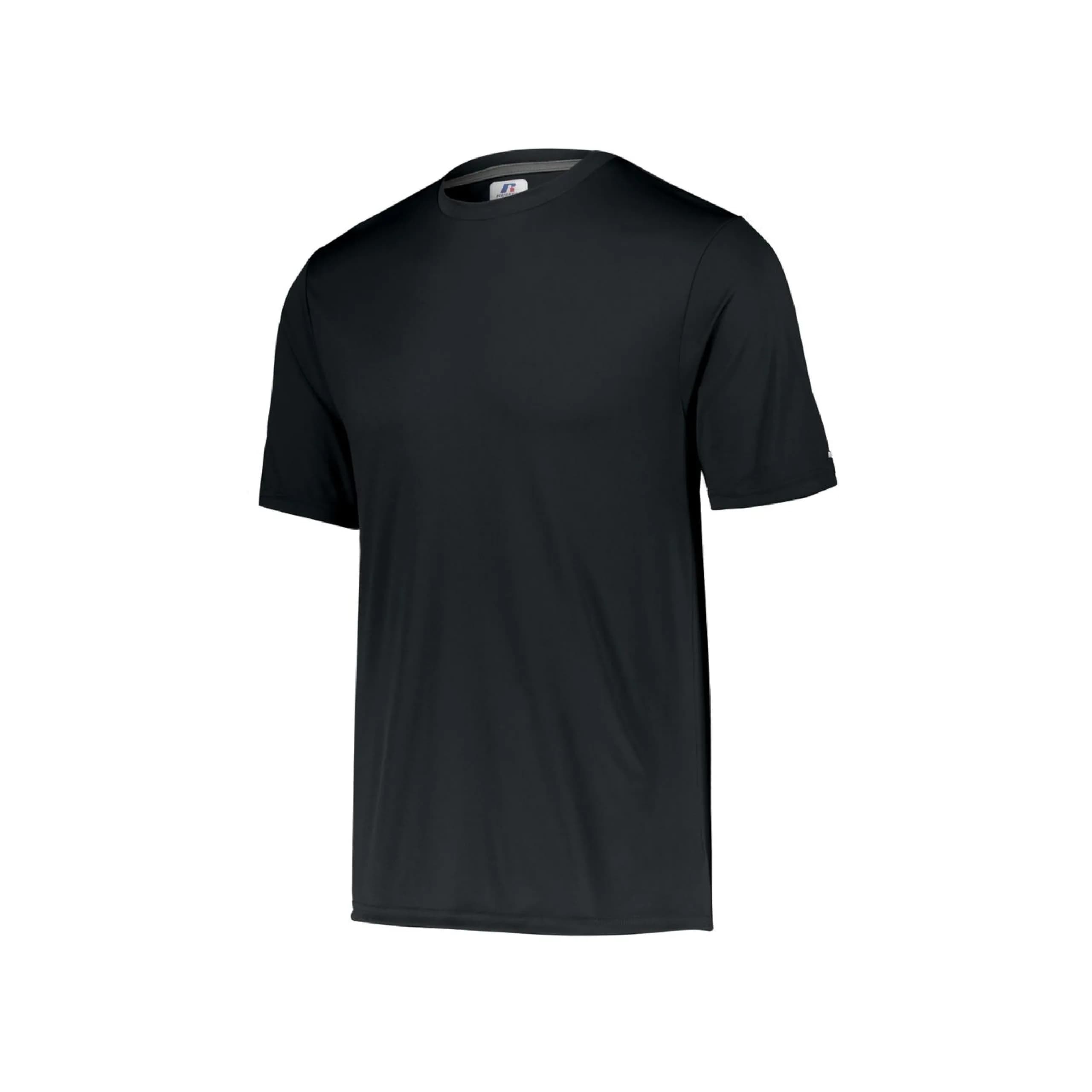 Russell Athletic Men's Short Sleeve Performance T-Shirt, Black, 3X-Large | Moisture-Wicking, UPF 30+ for Active Men - main product image