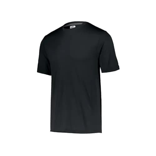 Russell Athletic Men's Short Sleeve Performance T-Shirt, Black, 3X-Large | Moisture-Wicking, UPF 30+ for Active Men thumbnail 1