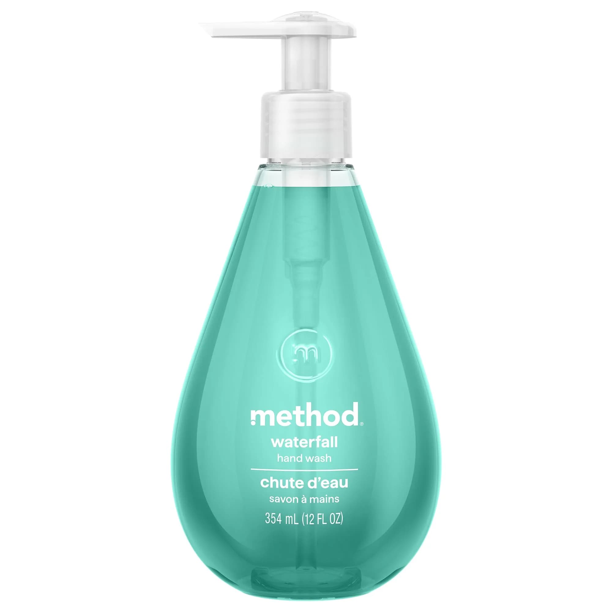 Method Gel Hand Wash French Lavender 355ml (12 fl Oz) | Cleans Hands Softly — Waterfall