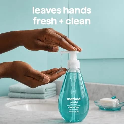 Method Gel Hand Wash Waterfall 355ml (12 fl Oz) | Plant-Based Cleansers for Soft, Clean Hands thumbnail 6