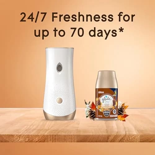 Glade Automatic Spray Air Freshener Refill, Cashmere Woods, 2 Count | Timed Fragrance Release thumbnail 5