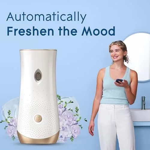 Glade Automatic Spray Air Freshener Refill Clean Linen 2 Count 185ml (6.2 Fl Oz) | Timed Fragrance Release thumbnail 7
