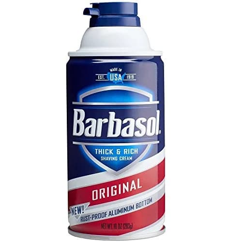 Barbasol Thick and Rich Shaving Cream, Original 10 oz (Pack of 2) | Classic Lather for Normal Skin thumbnail 1