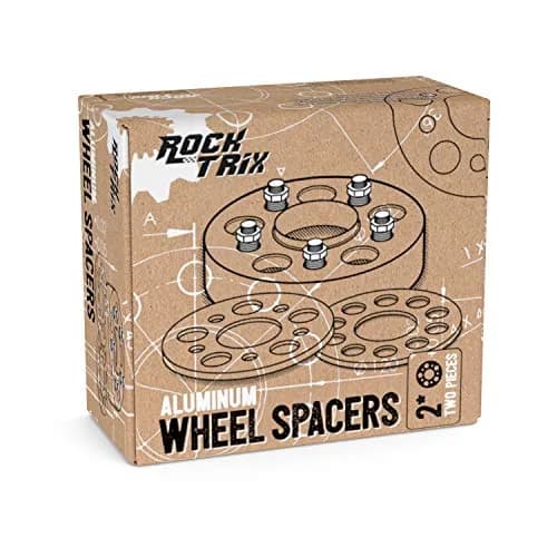 RockTrix 4pcs Wheel Spacers 1 Inch (25mm) | 4x4" to 4x4" Hubcentric for Golf Carts & ATVs thumbnail 2