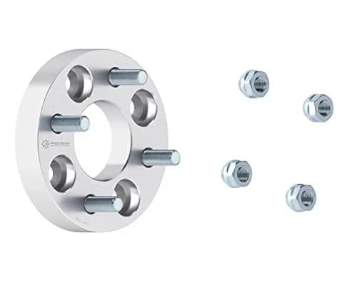 RockTrix 4pcs Wheel Spacers 1 Inch (25mm) | 4x4" to 4x4" Hubcentric for Golf Carts & ATVs thumbnail 4