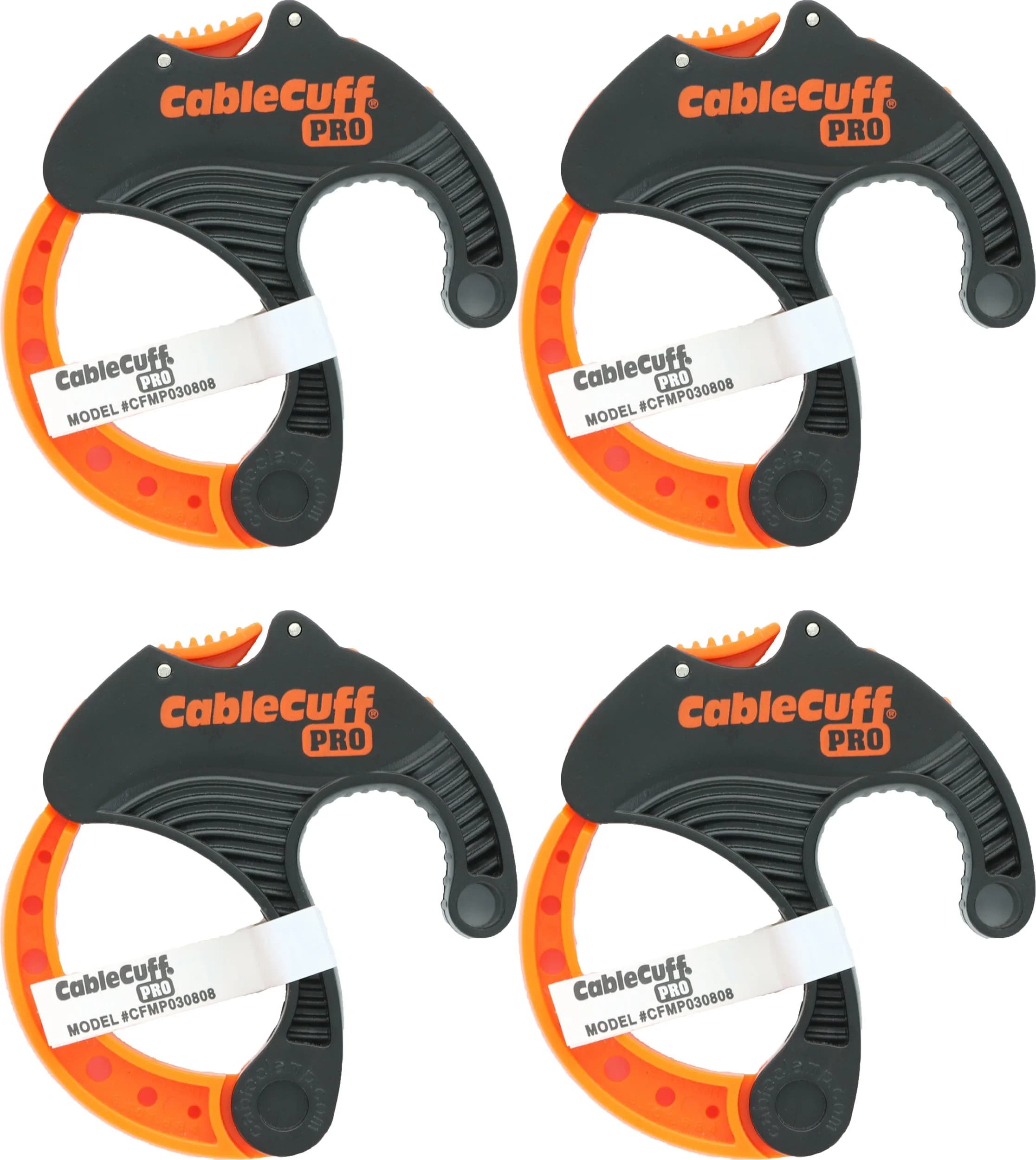 Cable Cuff PRO Adjustable Cable Ties 5 cm (2 Inch) Diameter | Reusable Cord Management for Electronics - main product image