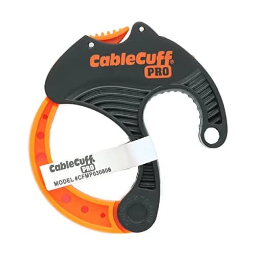 Cable Cuff PRO Adjustable Cable Ties 5 cm (2 Inch) Diameter | Reusable Cord Management for Electronics thumbnail 3