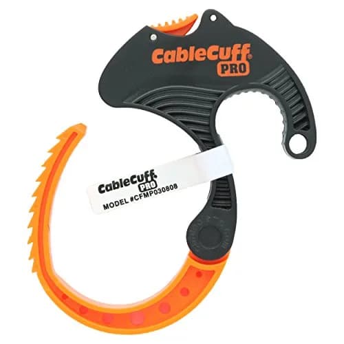 Cable Cuff PRO Adjustable Cable Ties 5 cm (2 Inch) Diameter | Reusable Cord Management for Electronics thumbnail 4