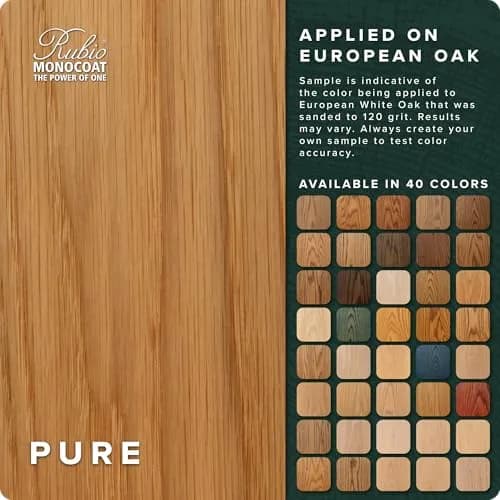 Rubio Monocoat Oil Plus Part A | Eco-Friendly Linseed Wood Oil for Indoor Use, 20 mL thumbnail 2
