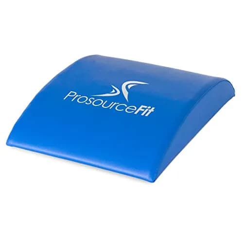 ProsourceFit Abdominal Mat 15x12, High Density Core Trainer for Workouts, Conditioning, Posture Support, and Crunch Exercises; Home Fitness Equipment, Blue thumbnail 1