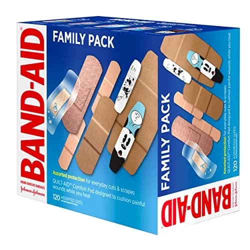 Band-Aid Adhesive Bandage Family Variety Pack 120 ct | Waterproof, Flexible & Disney Kids thumbnail 4
