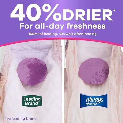Always Discreet Incontinence Underwear for Women, Extra Large/XL, 15 Count | Max Absorbency, OdorLock Technology, Discreet Fit thumbnail 5