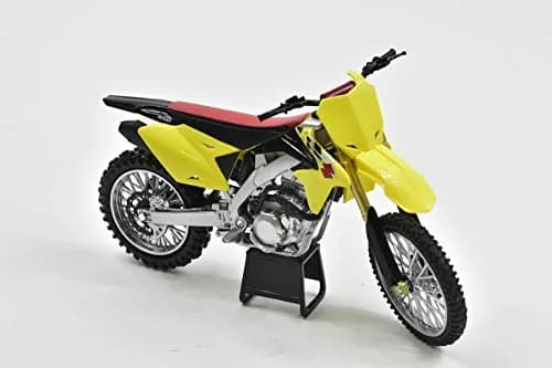 NewRay 1:12 Suzuki RM-Z450 2014 Motocross Bike Yellow | Detailed Die-Cast Replica thumbnail 4