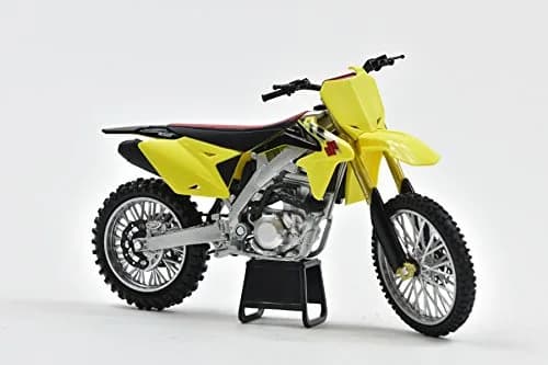 NewRay 1:12 Suzuki RM-Z450 2014 Motocross Bike Yellow | Detailed Die-Cast Replica thumbnail 5