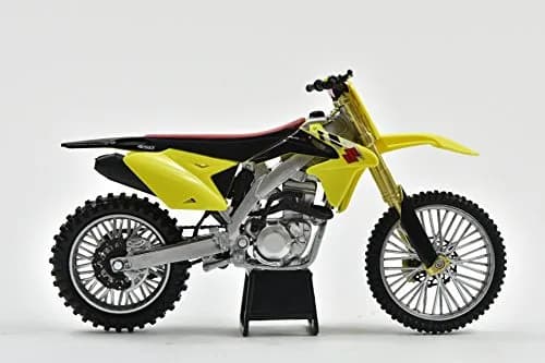 NewRay 1:12 Suzuki RM-Z450 2014 Motocross Bike Yellow | Detailed Die-Cast Replica thumbnail 3