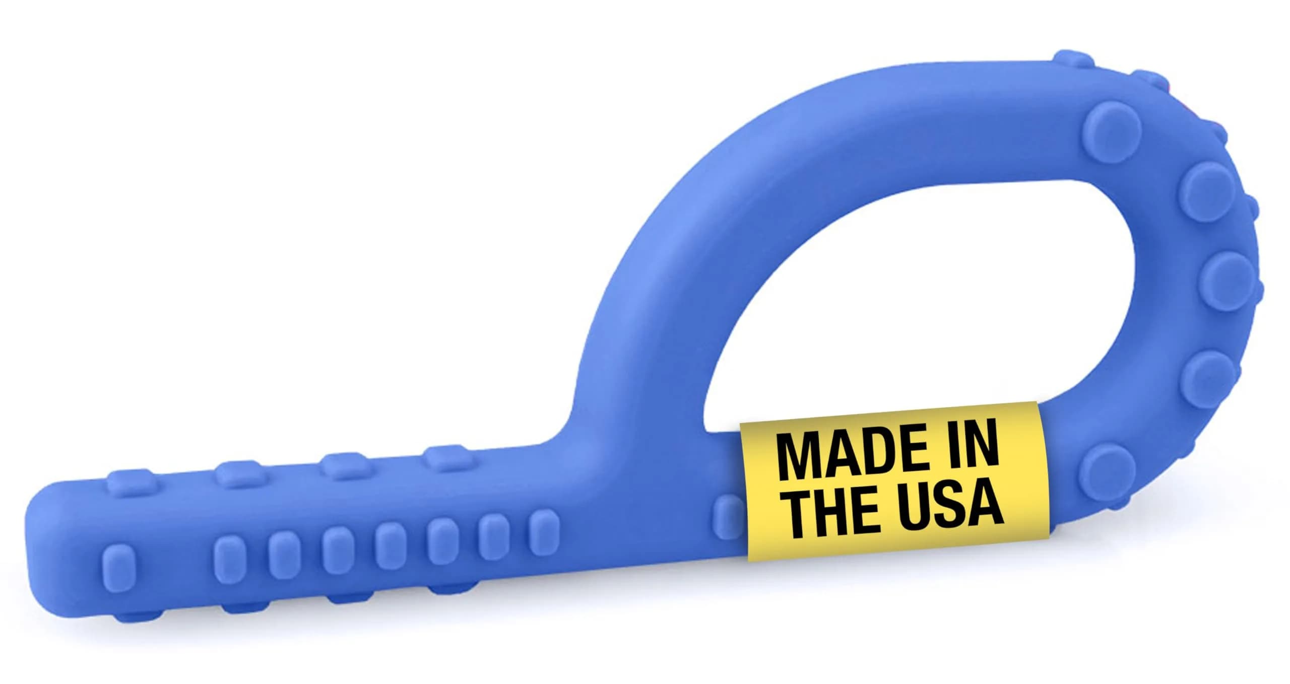 ARK Therapeutic Textured Grabber Sensory Chew XXT Very Firm Royal Blue | Oral Motor Therapy Tool for Adults & Kids - main product image