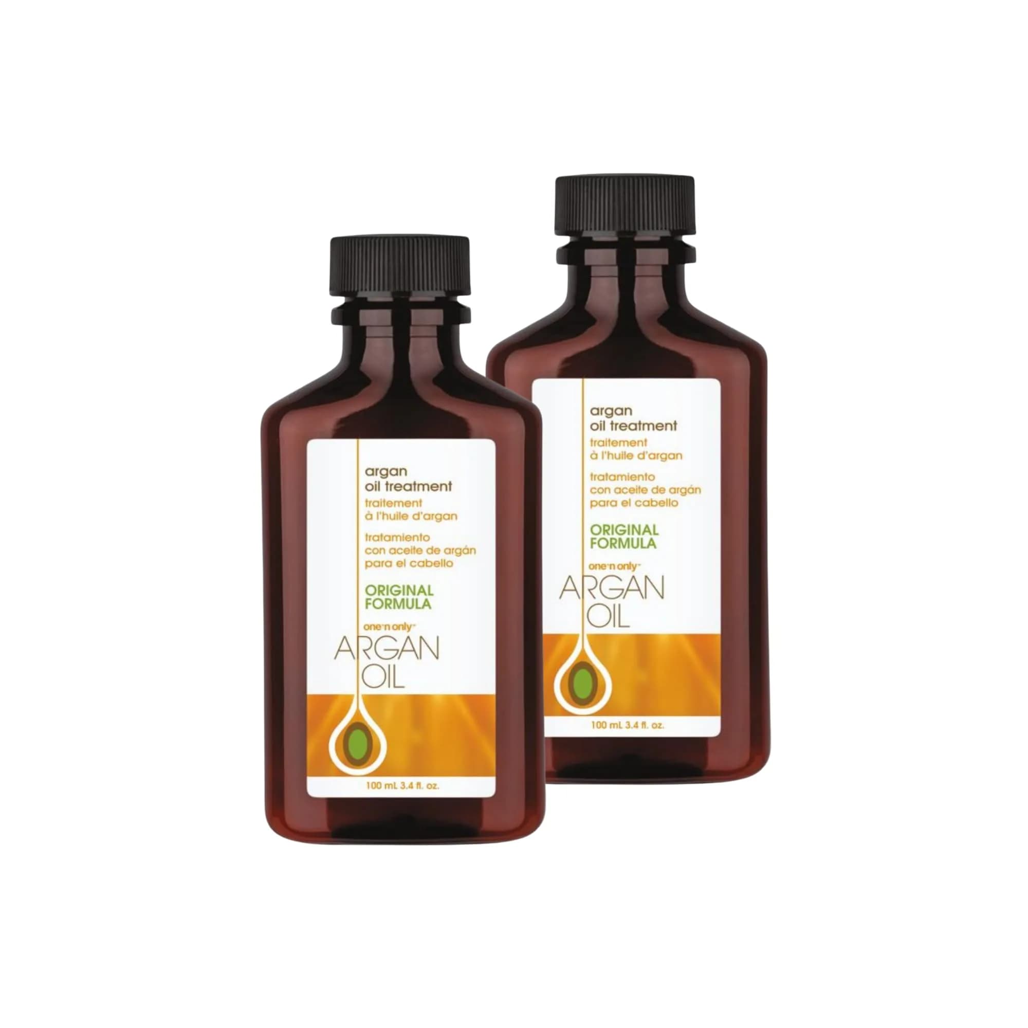 One 'N Only Argan Oil Hair Treatment 100 ml (3.4 Fl Oz) | Shine Enhancing, Heat Protectant & Frizz Control — 6.8 Fl Oz