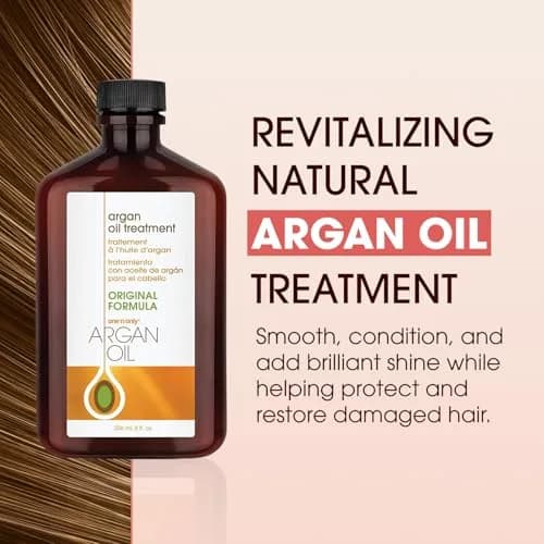 One 'N Only Argan Oil Hair Treatment Serum 6.8 Fl Oz (200 ml) | Frizz Control for All Hair Types thumbnail 3